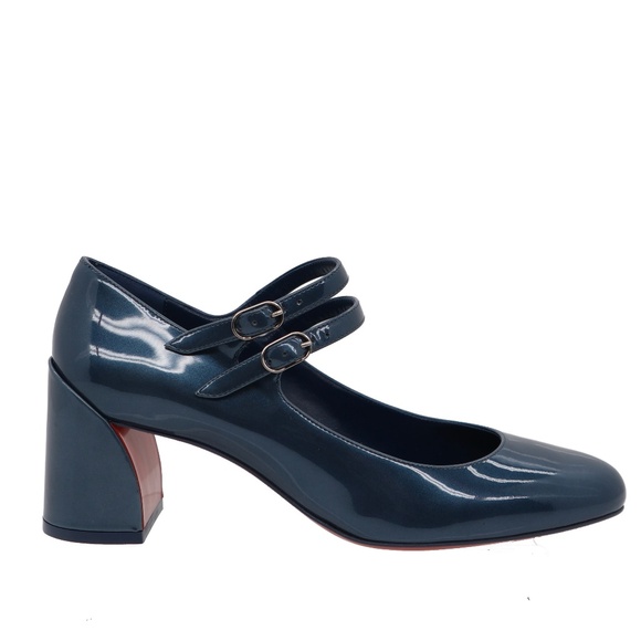 Christian Louboutin Miss Jane 55 Patent Leather Pumps Size 37 New - Picture 2 of 6